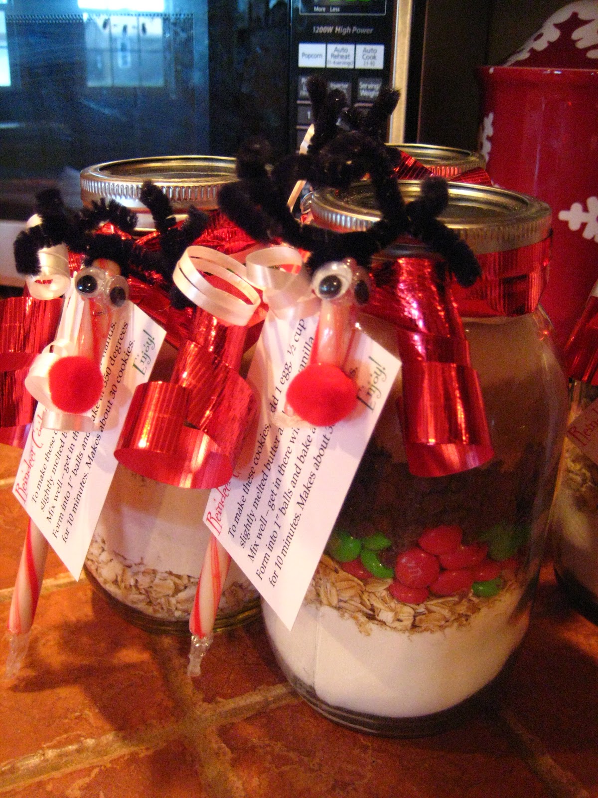 She Who Makes Reindeer Cookies in a Jar