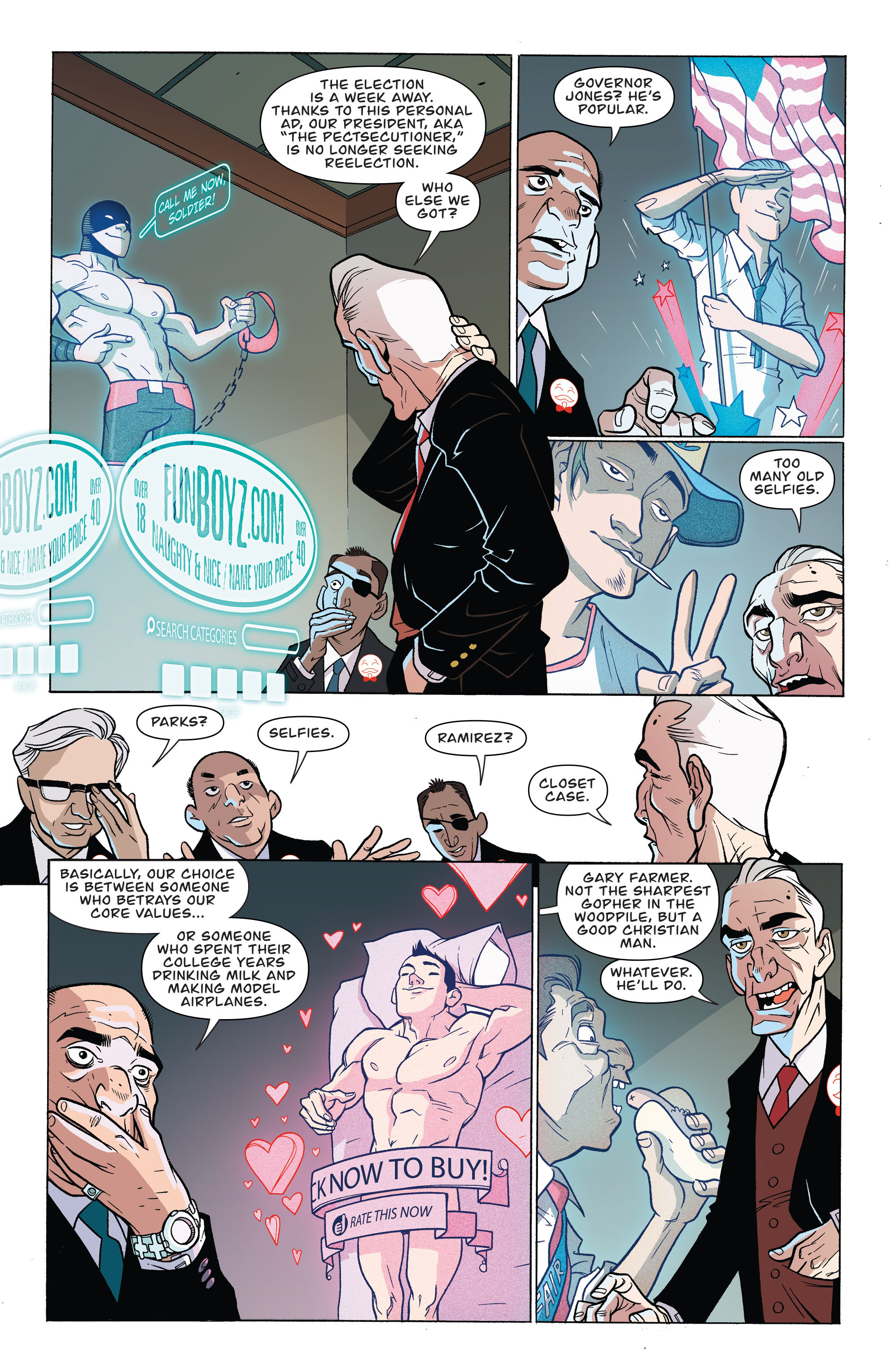 Read online Prez (2015) comic -  Issue #1 - 4