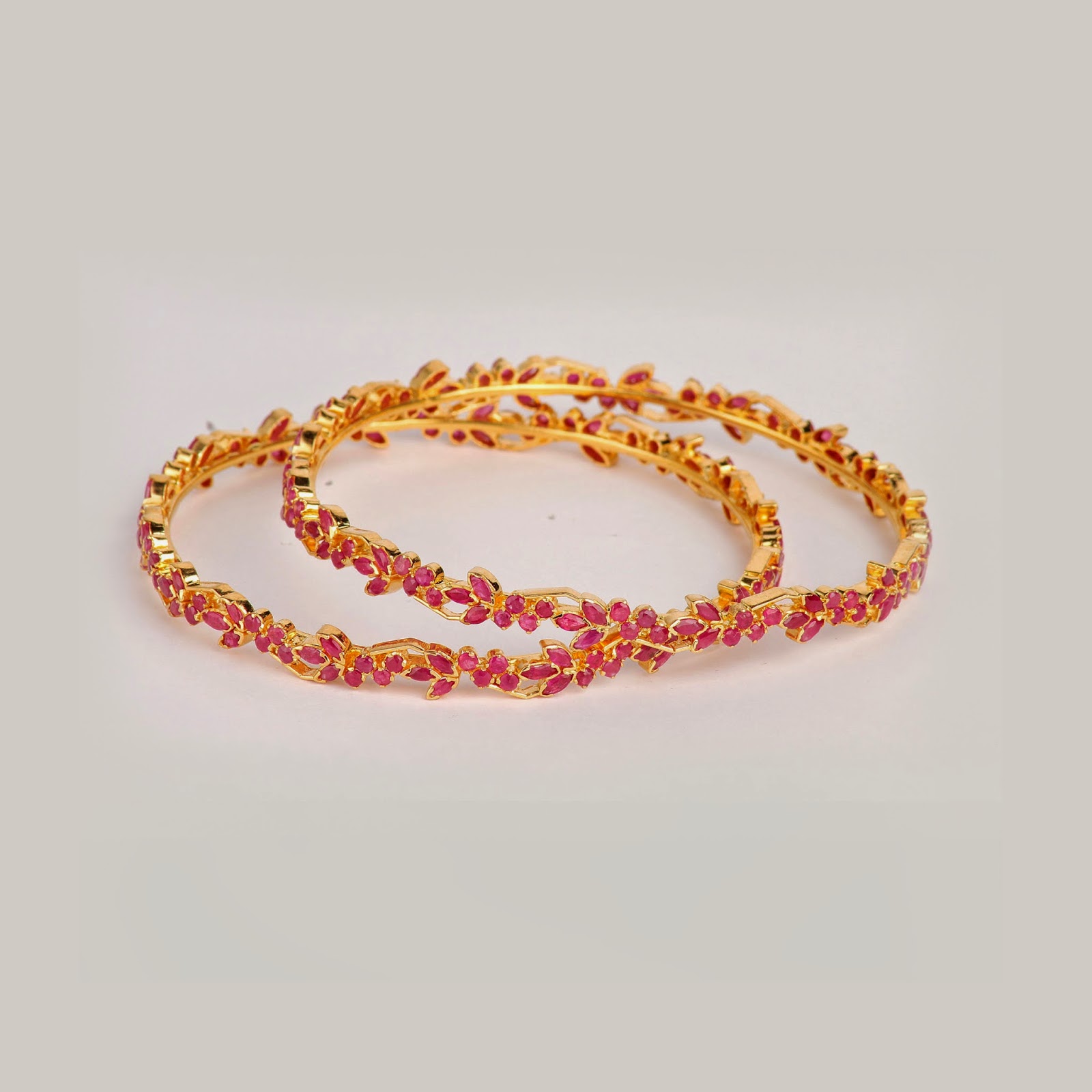Tanishq gold ruby bangles Clearance