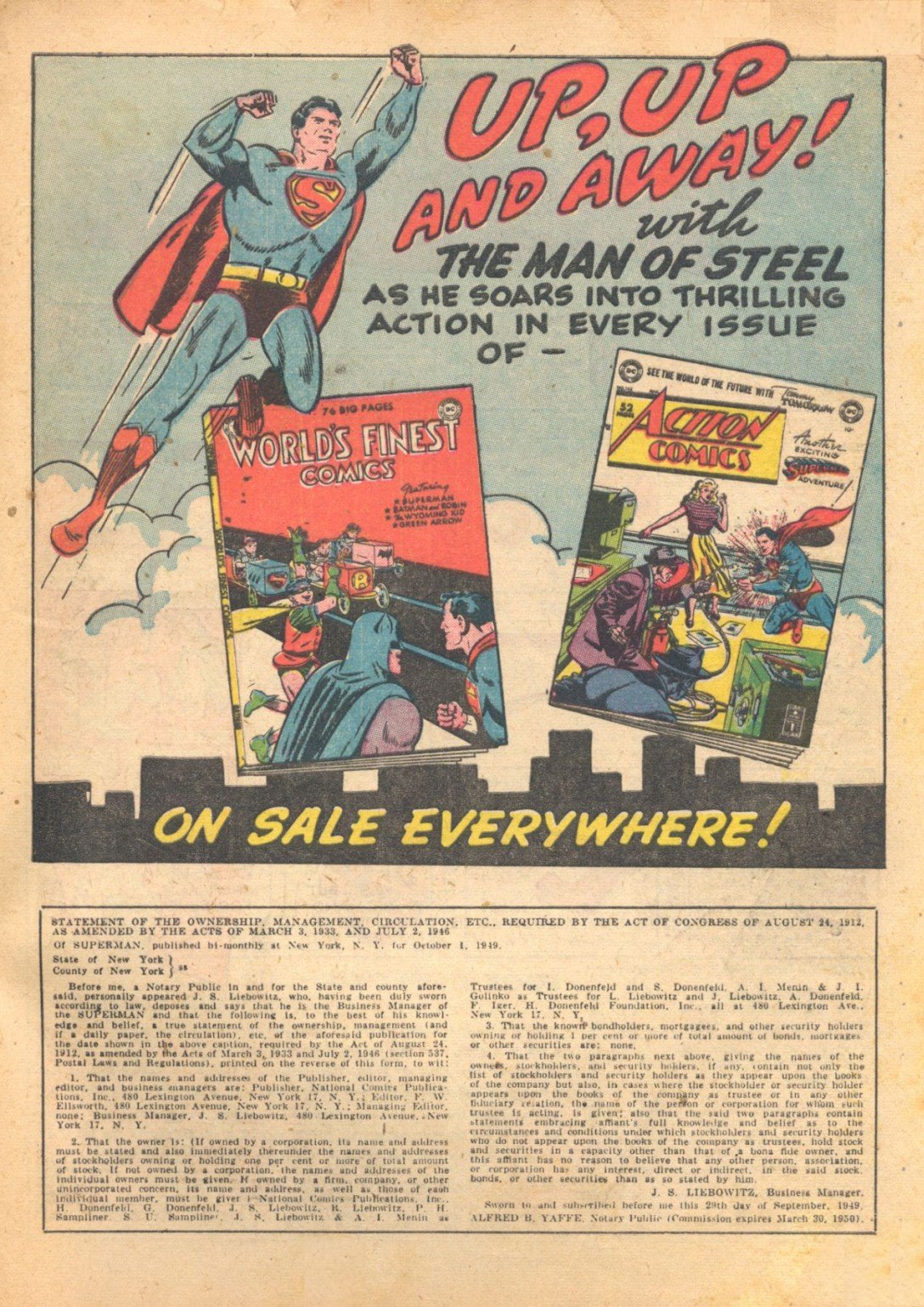 Read online Superman (1939) comic -  Issue #63 - 49