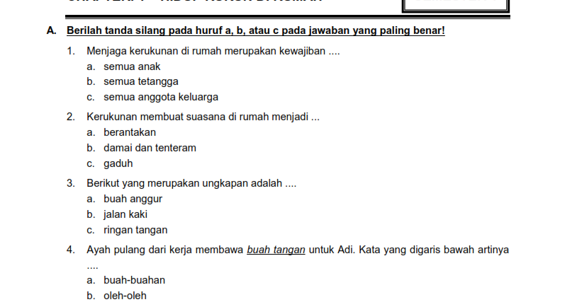 Soal Nahwu Kelas 7 Download File Guru