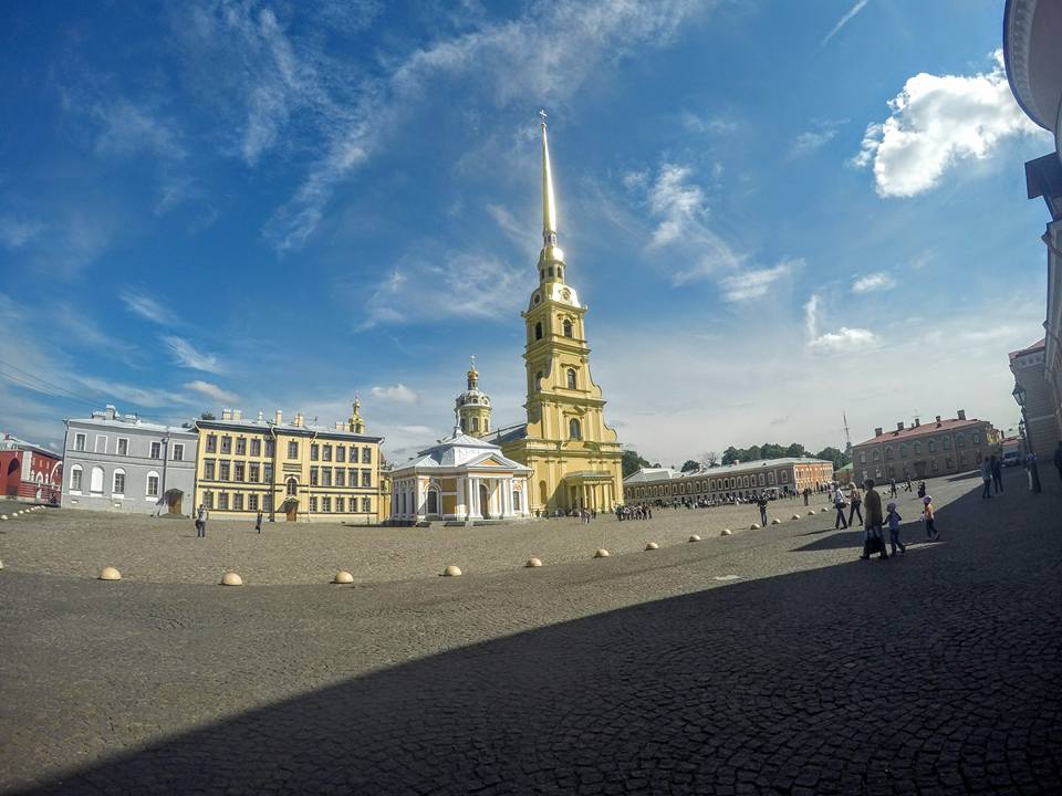 Russie Saint Petersbourg Forteresse de Peter et Paul