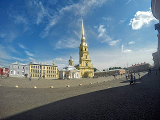 Russie Saint Petersbourg Forteresse de Peter et Paul Russie Saint Petersbourg Forteresse de Peter et Paul