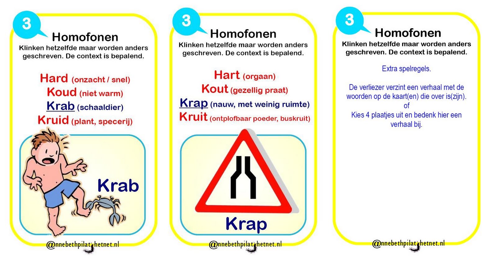 Annebeth? Kwartet!: Kwartetten met t en d, p en b, ch g