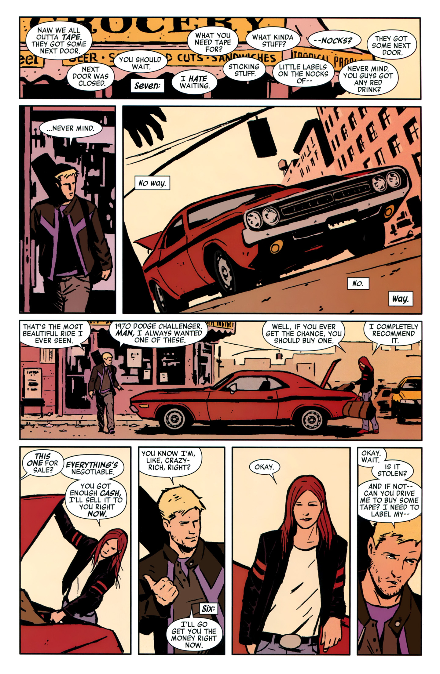 Read online Hawkeye (2012) comic -  Issue #3 - 6