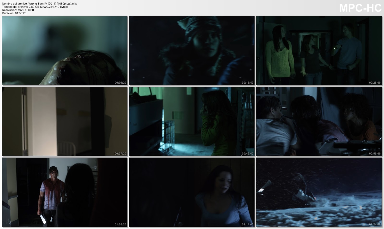 Wrong Turn IV (2011)|1080p|Latino