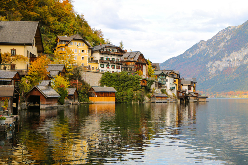 Hallstatt Herbst Hallstatt Herbst