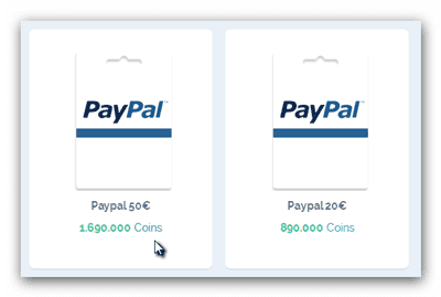 Playfulbet Giftcards PayPal