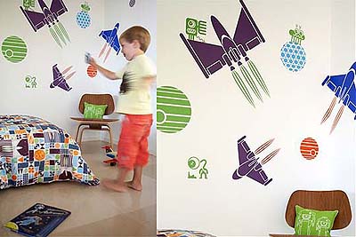 Decora el hogar: Decoración de paredes con pegatinas