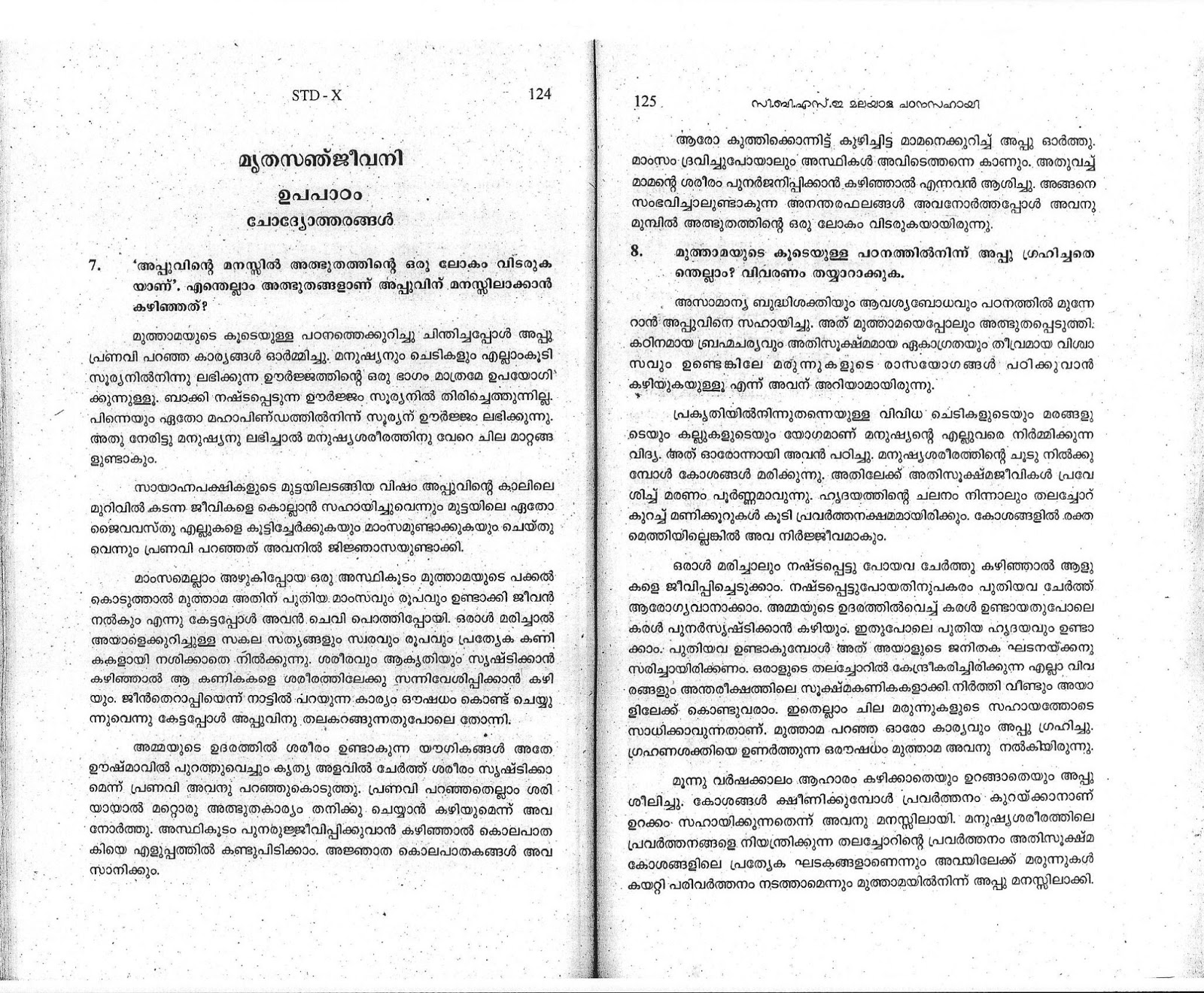 malayalam essay topics for class 10