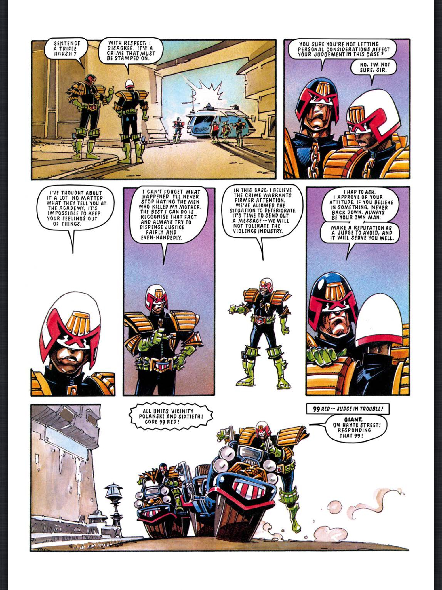 Read online Judge Dredd: The Complete Case Files comic -  Issue # TPB 20 - 263