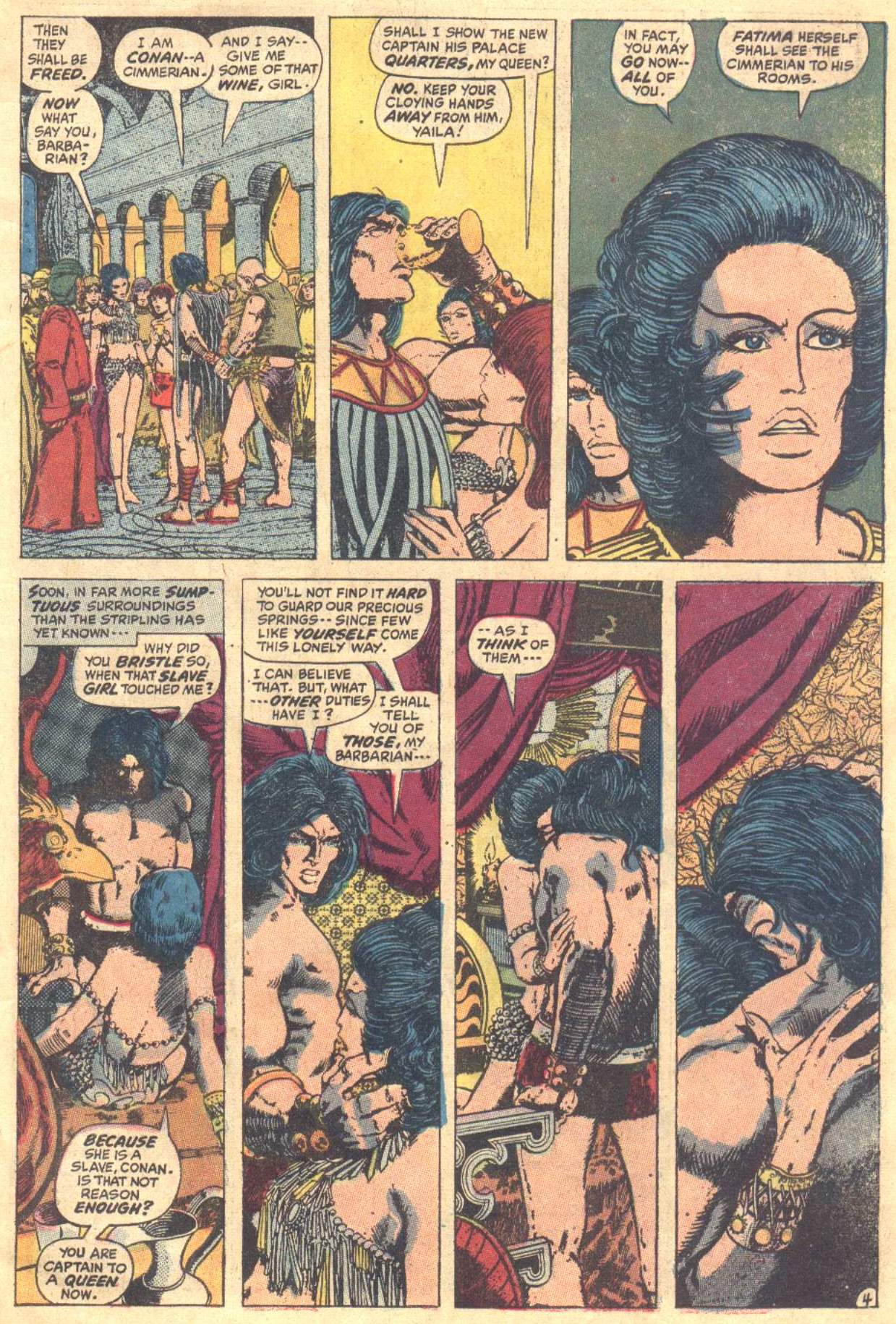 Read online Conan the Barbarian (1970) comic -  Issue #12 - 5