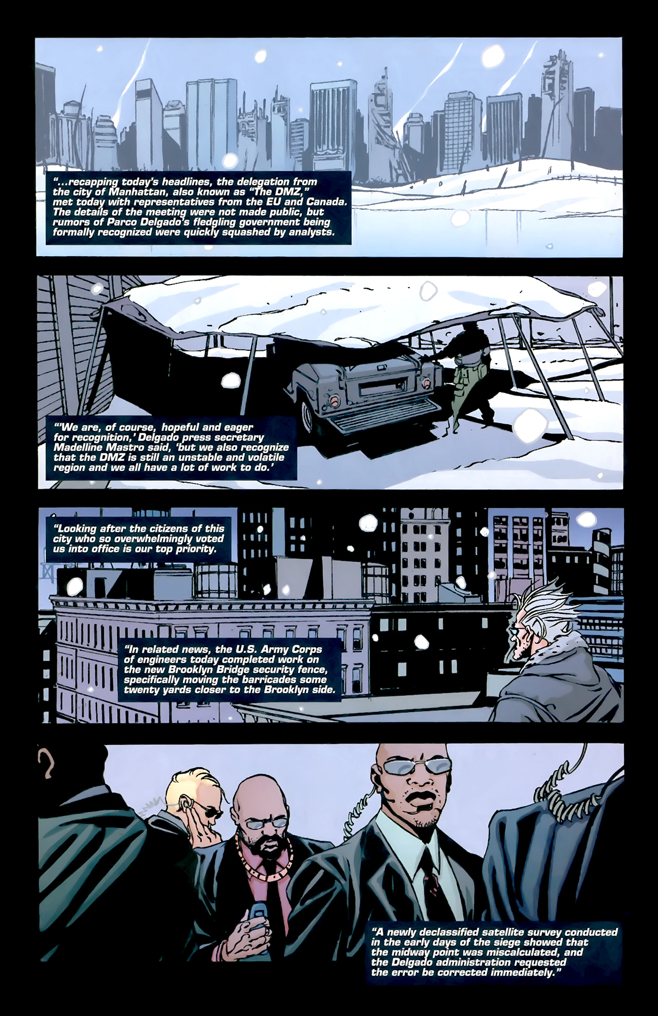 Read online DMZ (2006) comic -  Issue #40 - 11
