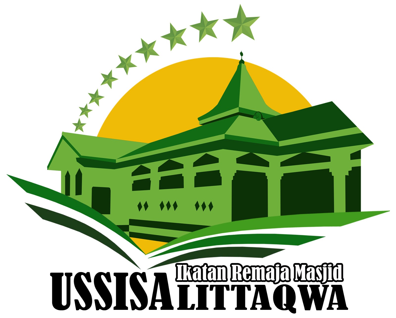 Logo dan Masjid Ussisa Littaqwa Kedawung Karangdawa Margasari - PUSTAKA