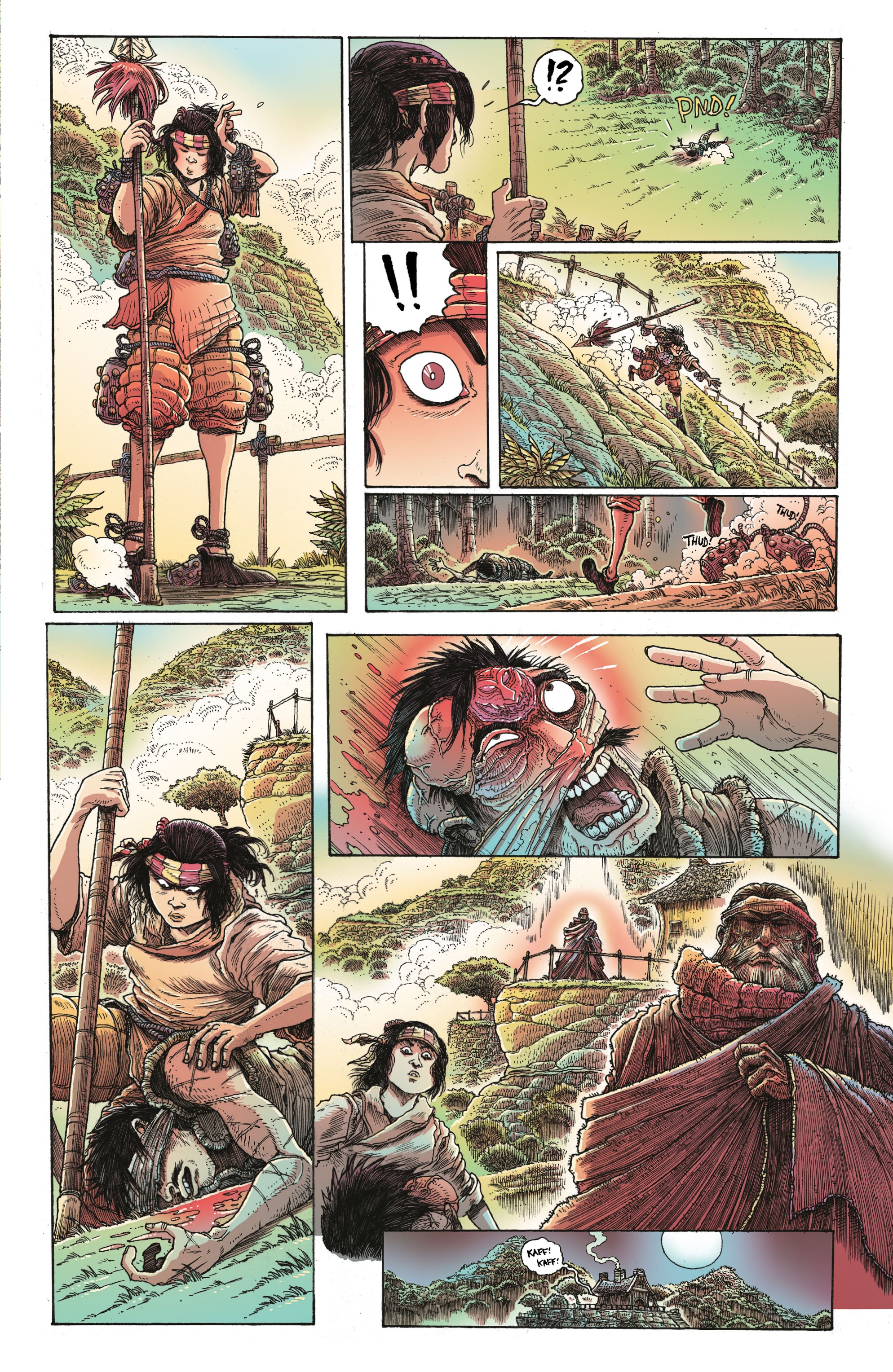 Read online Orphan and the Five Beasts comic -  Issue #1 - 5