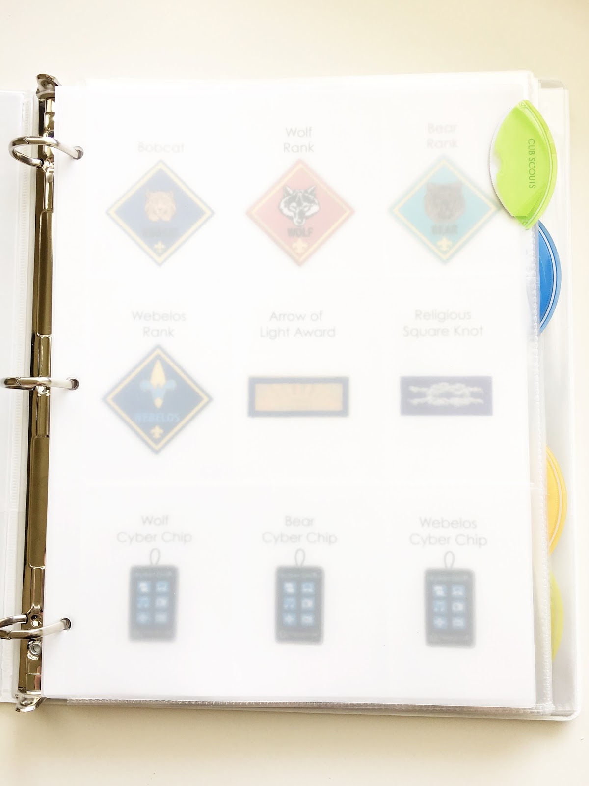 mommy wisdom... The Scout Binder...