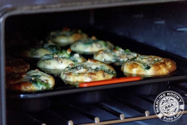 Flan van broccoli met nootjes