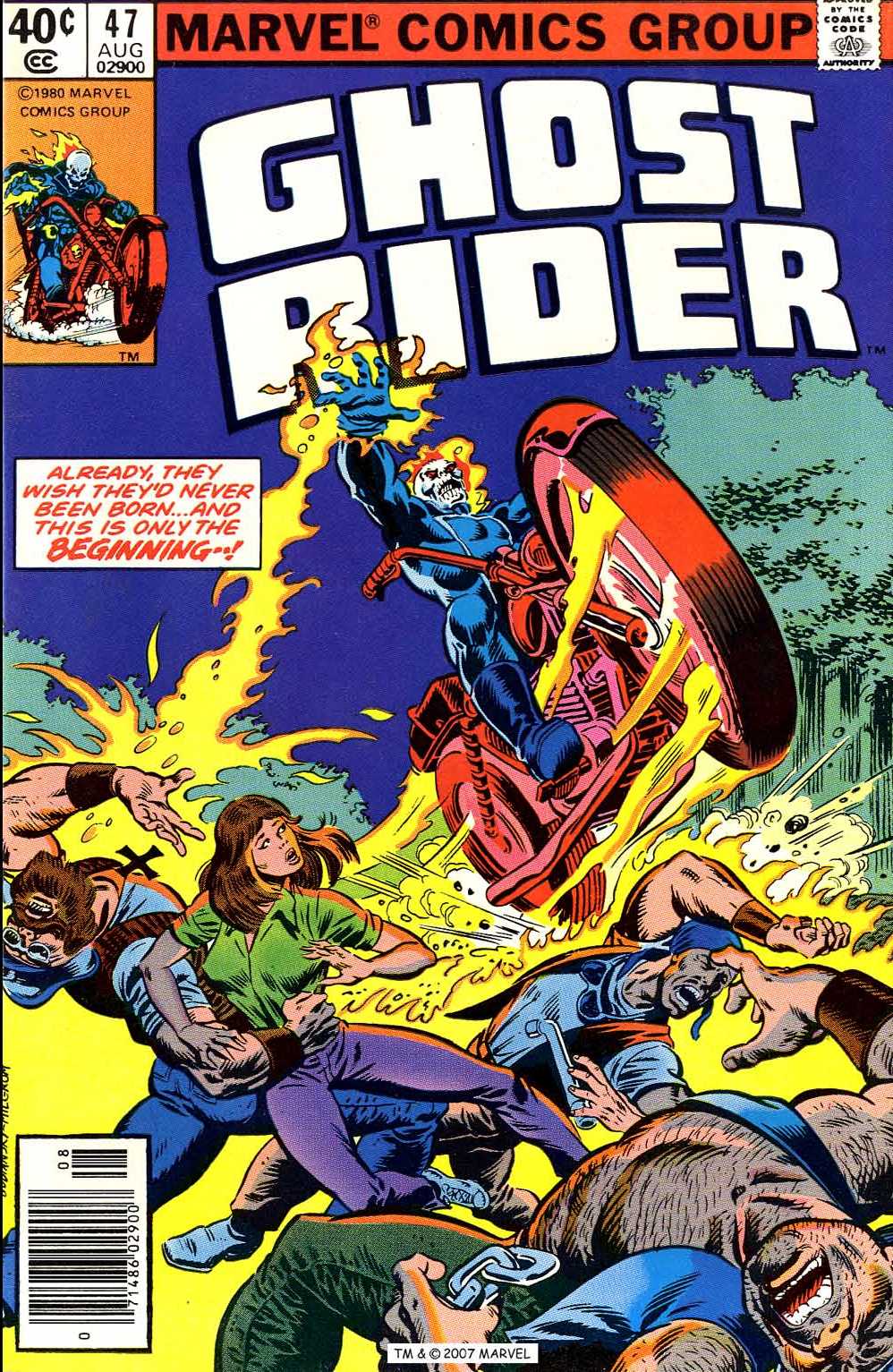 Read online Ghost Rider (1973) comic -  Issue #47 - 1