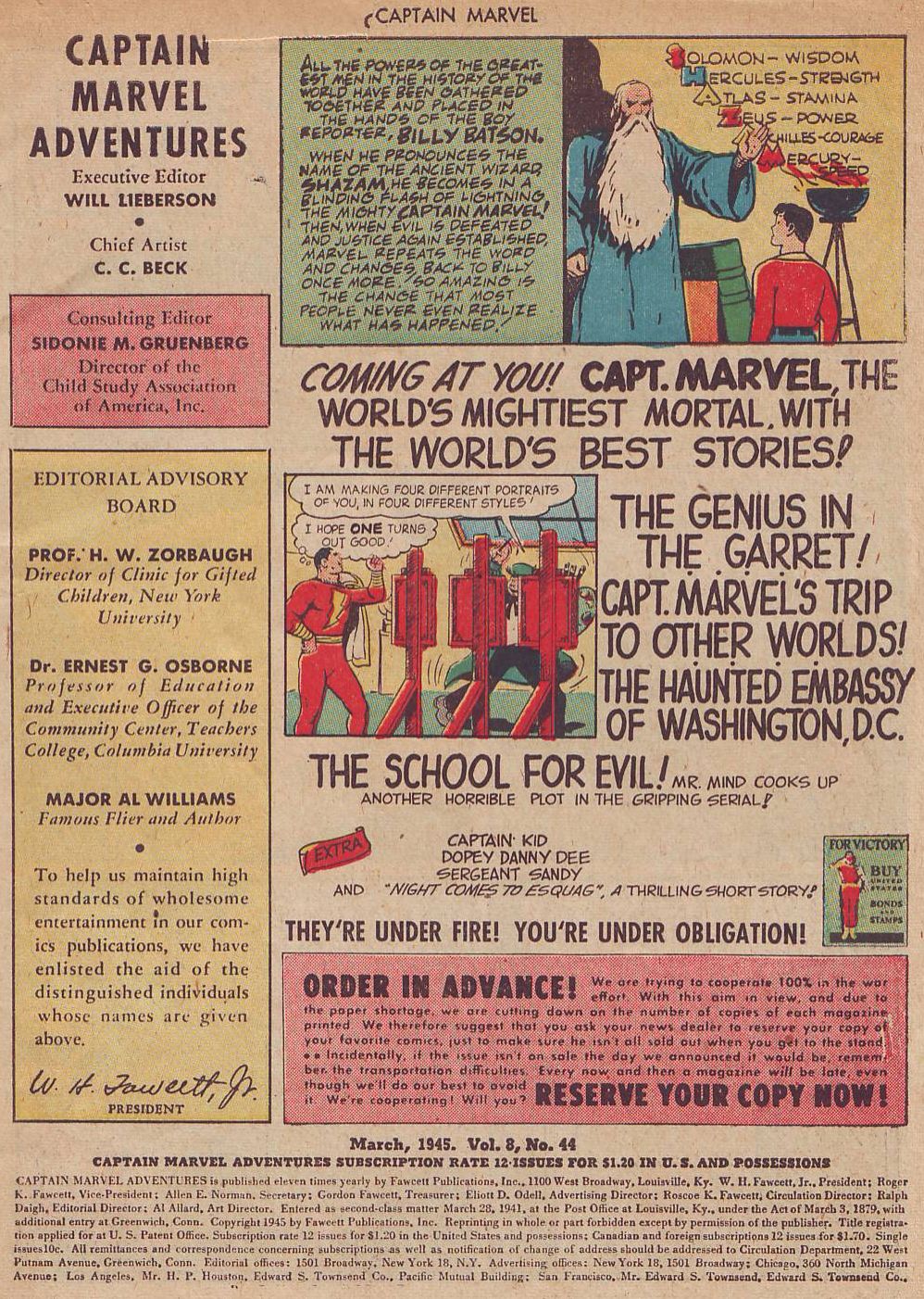 Read online Captain Marvel Adventures comic -  Issue #44 - 3