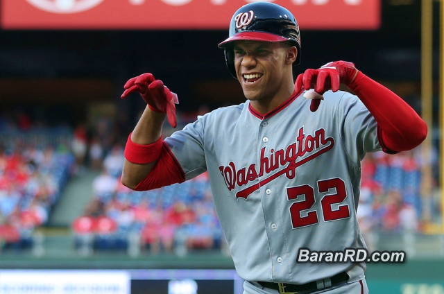 Juan Soto: Novato del Mes en la Liga Nacional Juan Soto