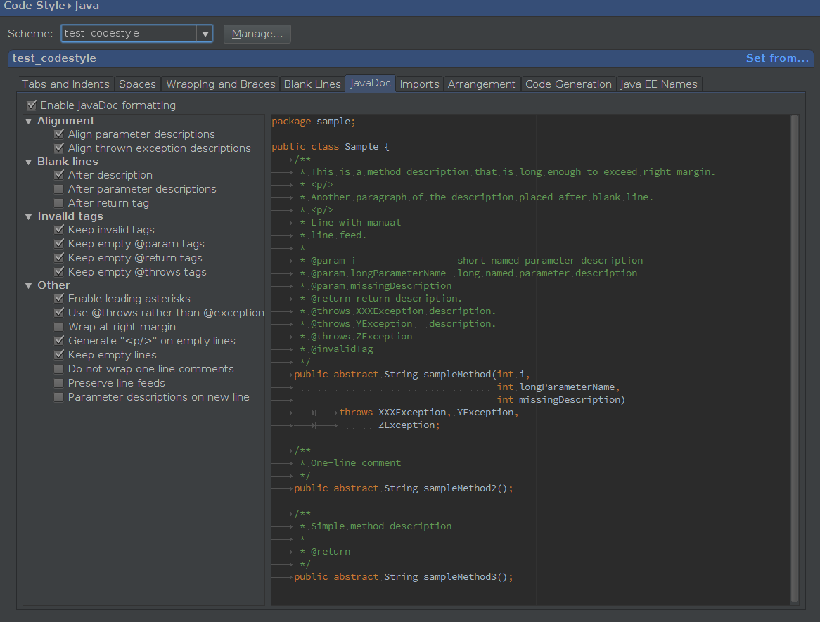Milestones: How to make you own code formatting style with Intellij IDEA