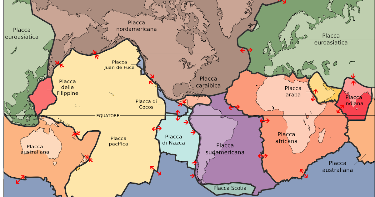 L'angolo della Geologia La Placca del Pacifico Tettonica delle Placche