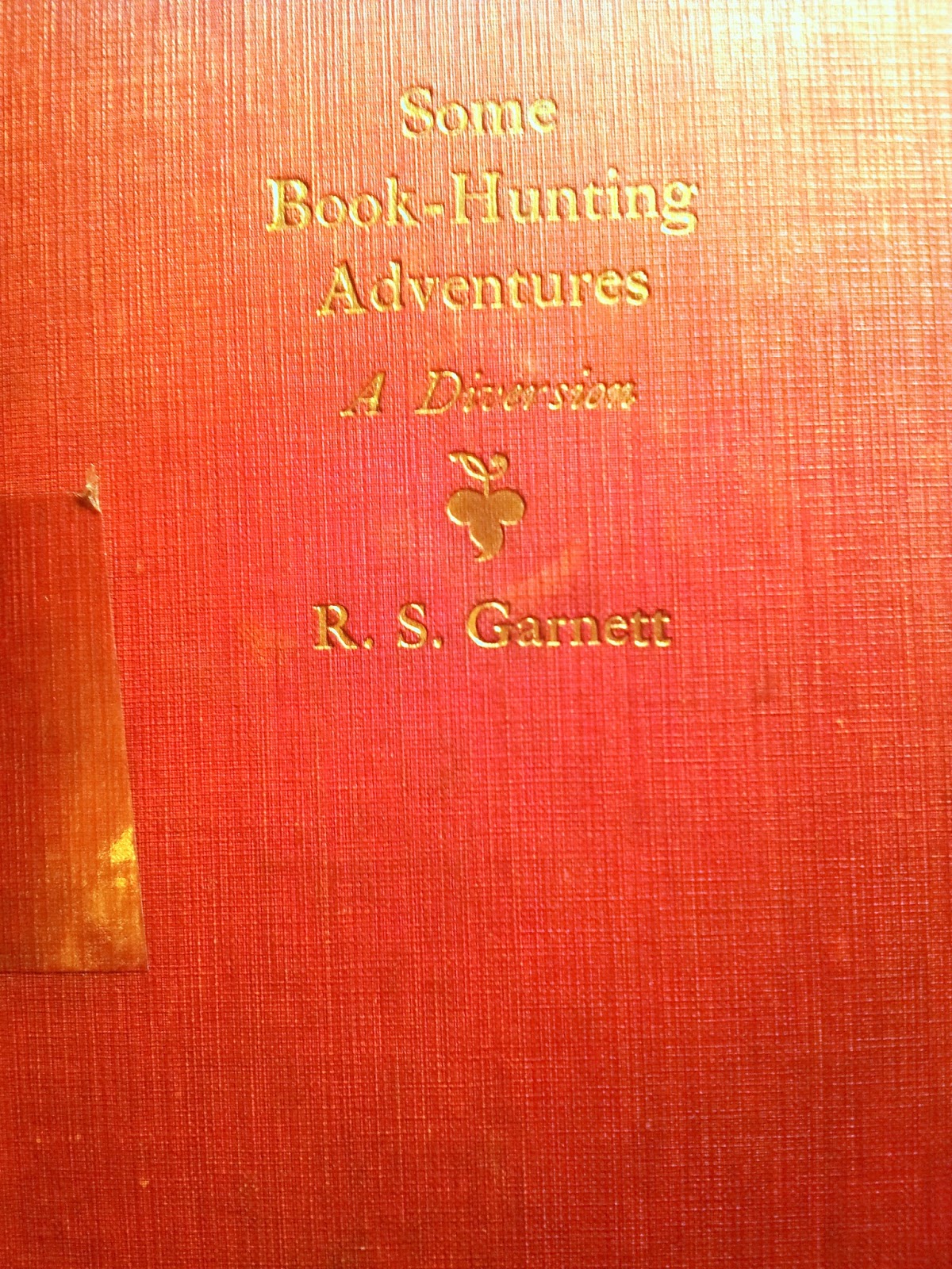 ReviewSome BookHunting Adventures A Diversion by R.S.