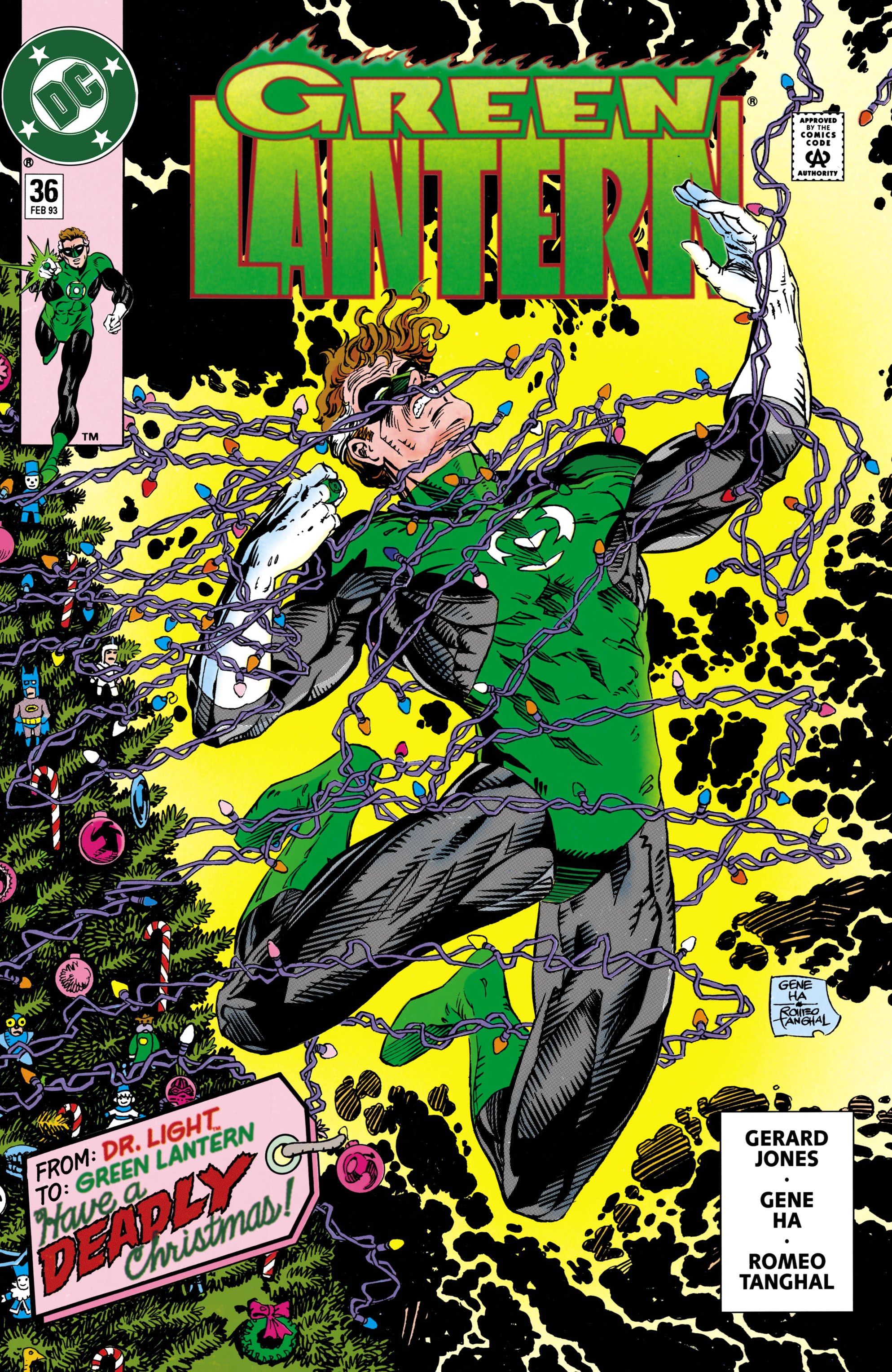 Read online Green Lantern (1990) comic -  Issue #36 - 1