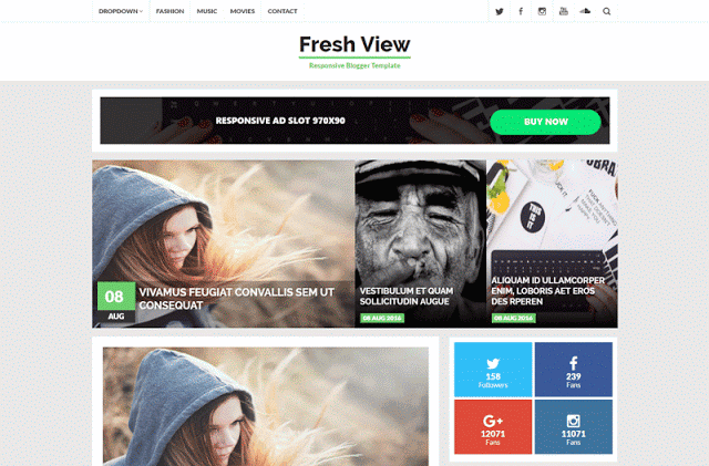 Fresh View Blogger Template Fresh View Blogger Template
