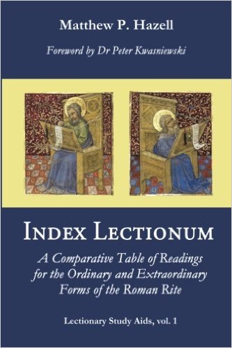 Index Lectionum: A Comparative Table of Readings for the OF and EF
