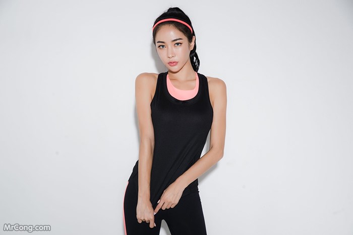 The beautiful An Seo Rin shows off her figure with a tight gym fashion (273 pictures) photo 7-11