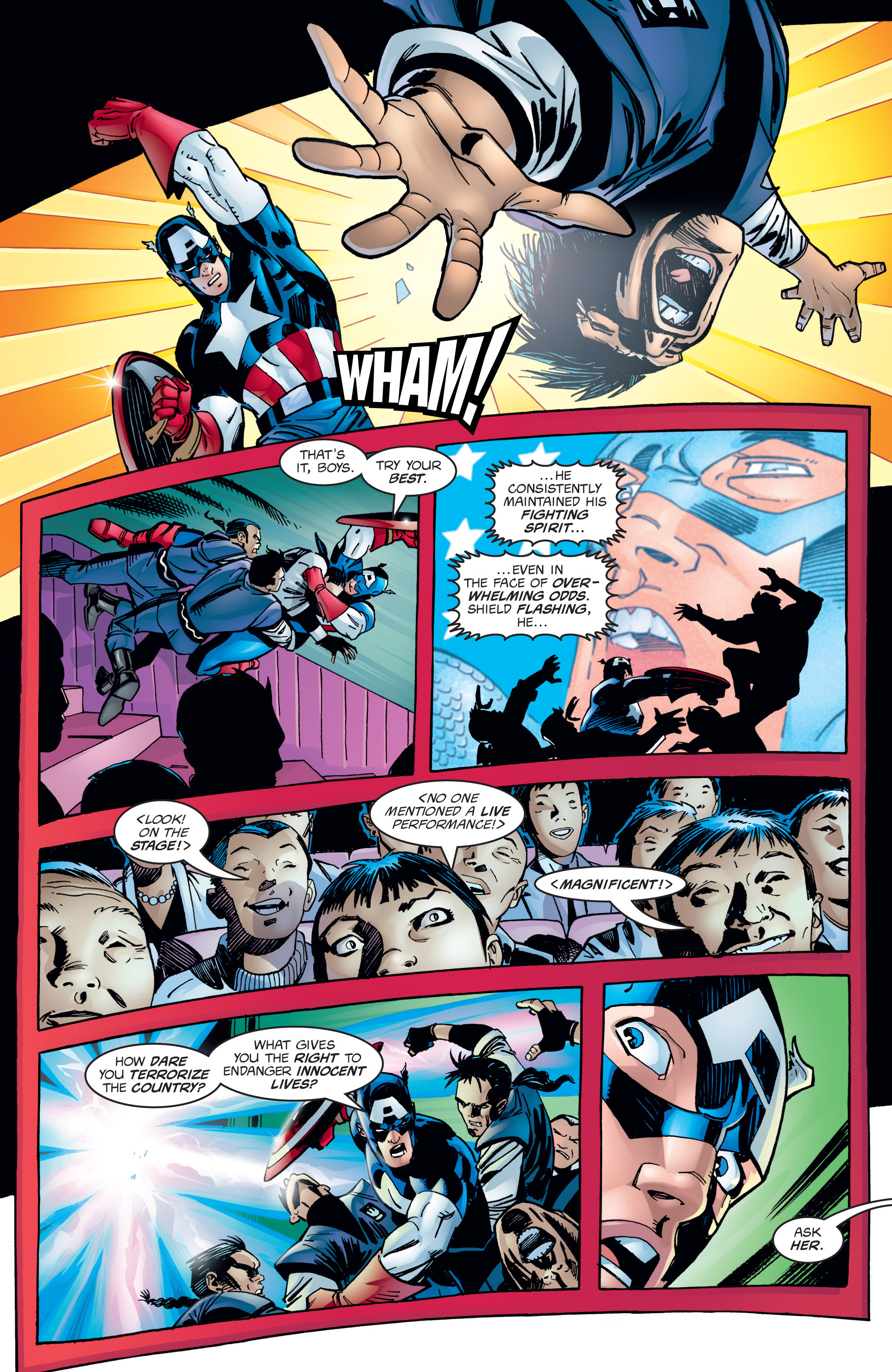 Read online Captain America (1998) comic -  Issue #1 - 22