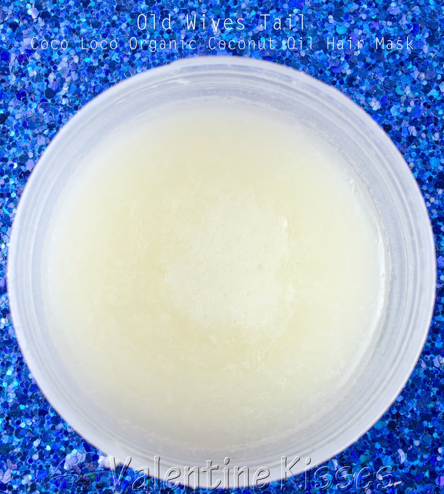 Valentine Kisses Old Wives Tail Coco Loco Organic Coconut Oil Hair