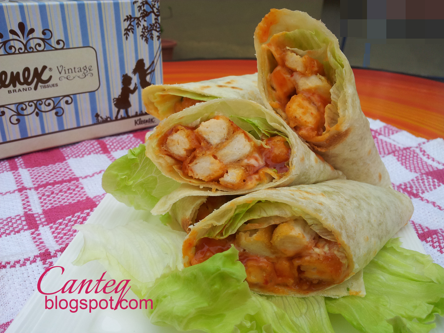 Tortilla Wrap Yg Simple Mudah Tapi Sedap canteq