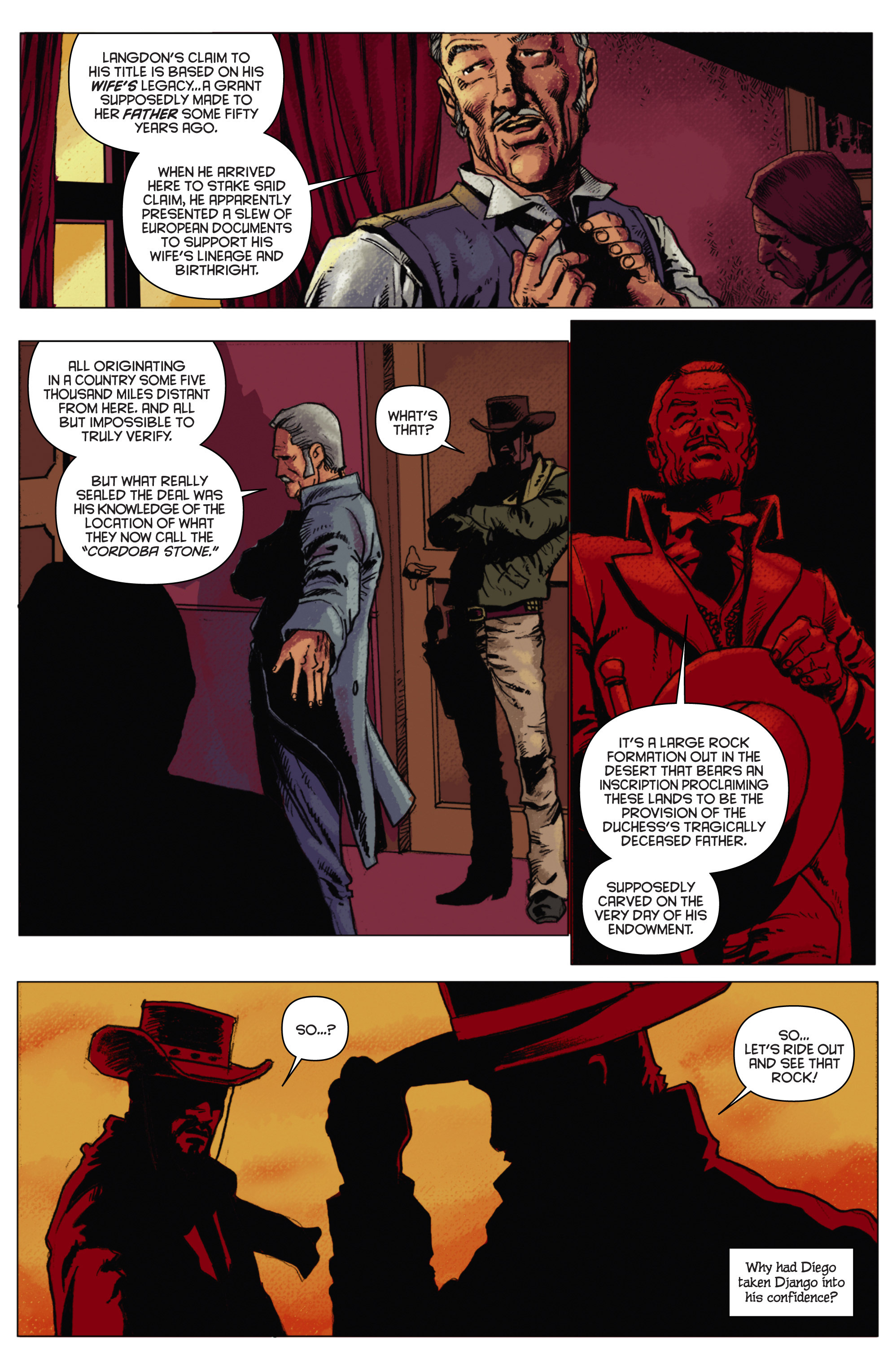 Read online Django/Zorro comic -  Issue #5 - 14