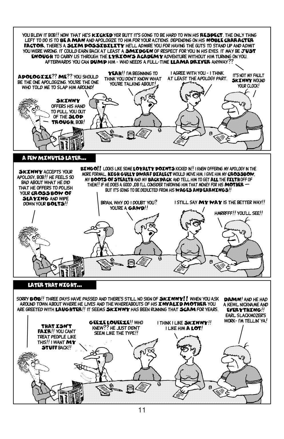 Read online Knights of the Dinner Table comic -  Issue #27 - 13