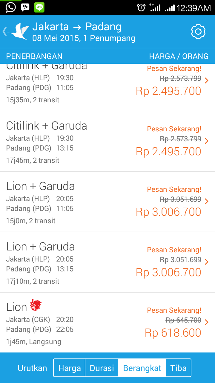 Harga dan Biaya Tiket Pesawat Natuna