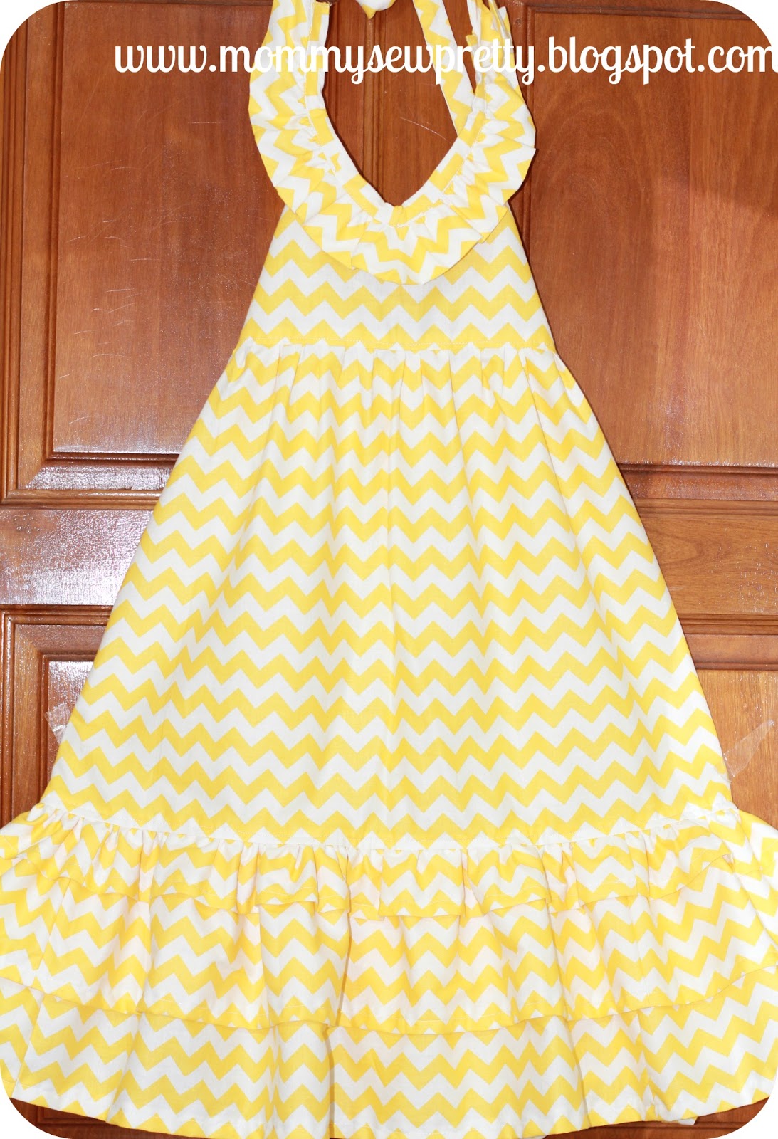 mommy sew pretty: Chevron Emmaline Dress