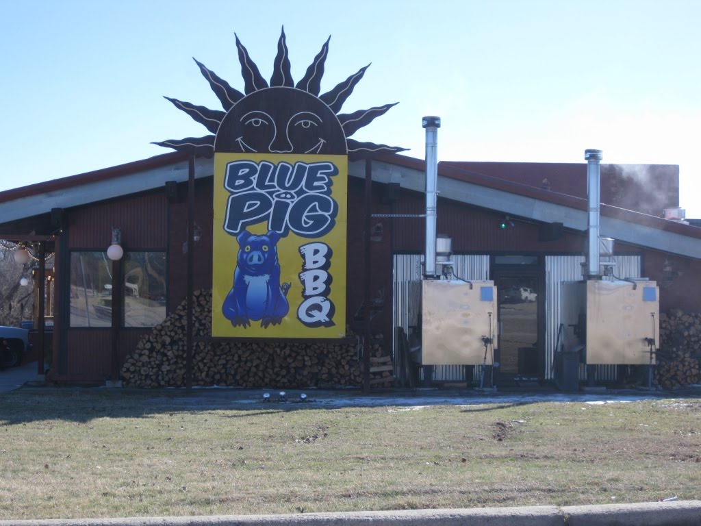 Blue Pig BBQ Full Custom Gospel BBQ