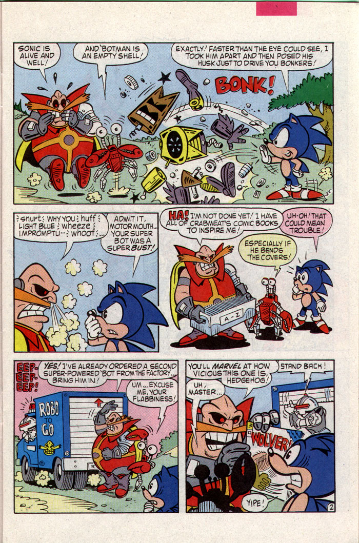 Read online Sonic The Hedgehog comic -  Issue #8 - 8