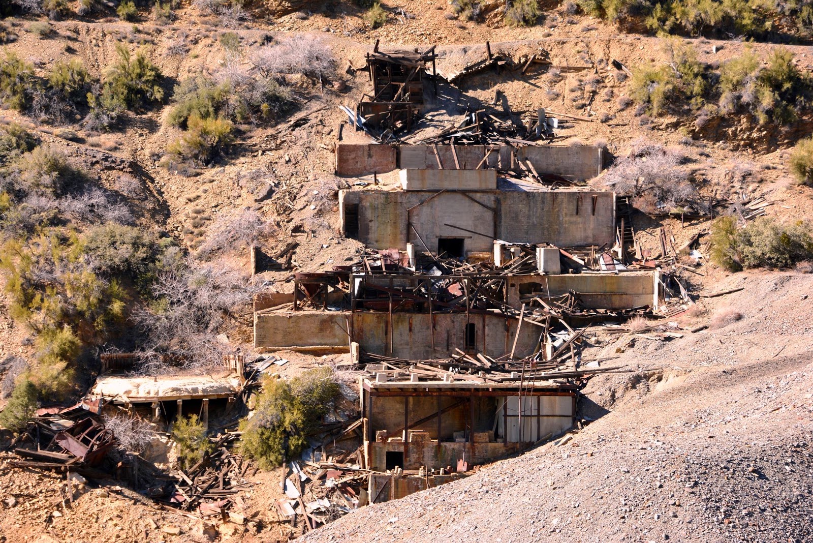 Patrick Tillett Boriana Mine (abandoned) Hualapai Mountains Yucca