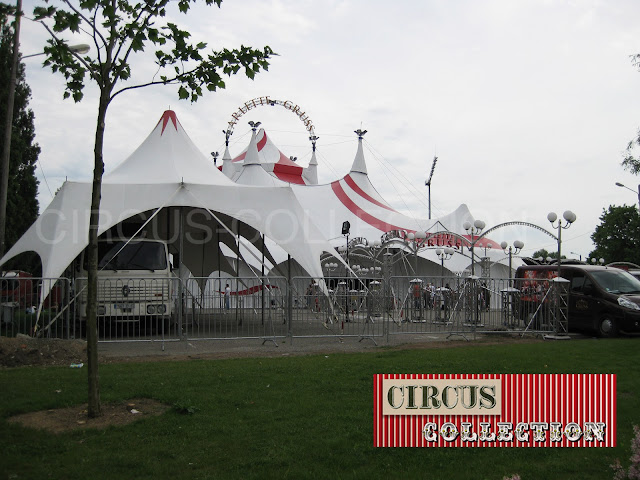 installations et matériel du cirque Français 