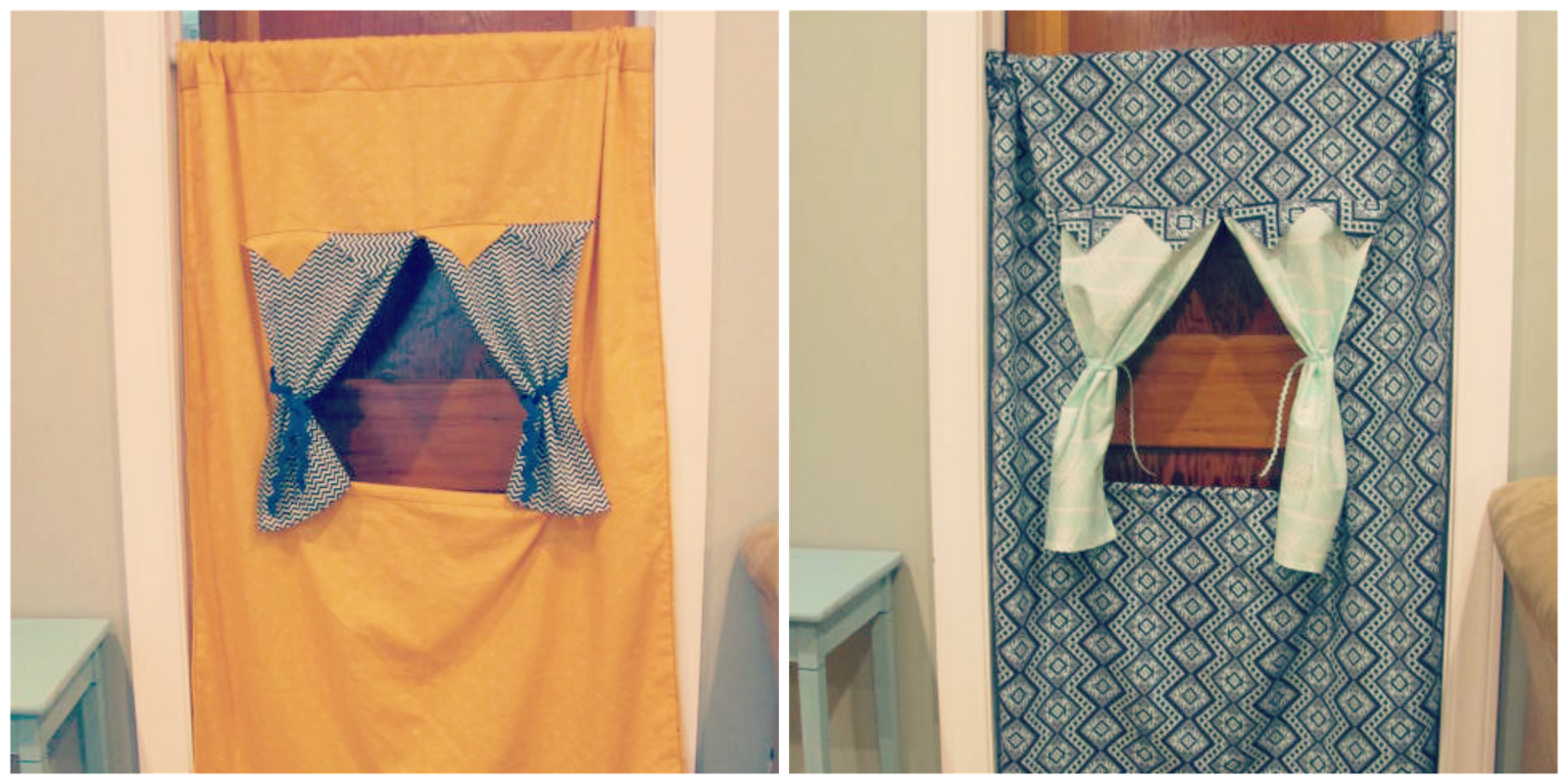 R + K Stitches Puppet Curtains