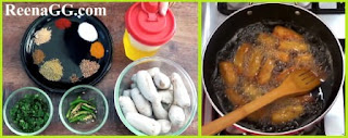 Fried Arvi Recipe