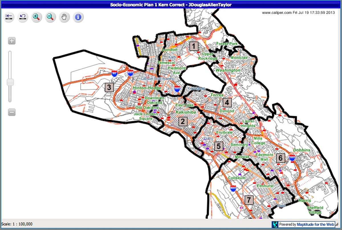 Oakland Redistricting