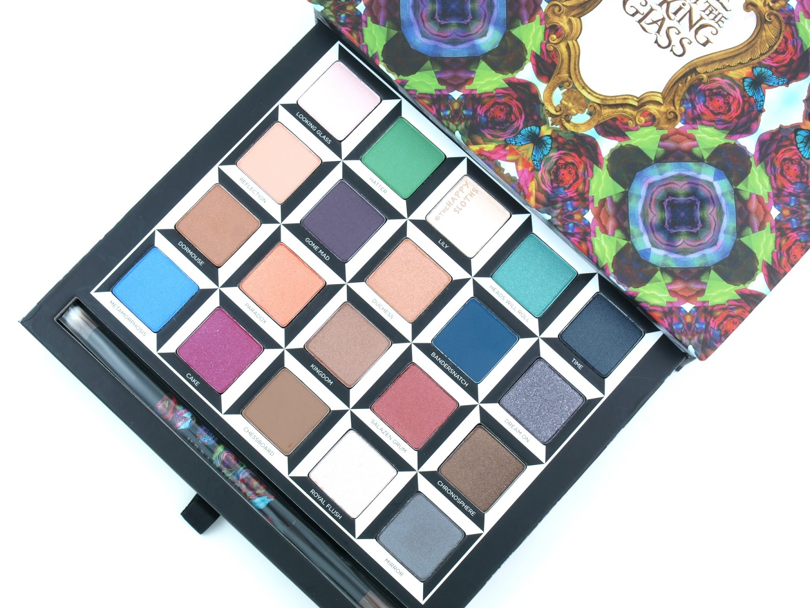 Urban Decay Alice Through the Looking Glass Eyeshadow Palette Review and Swatches The Happy