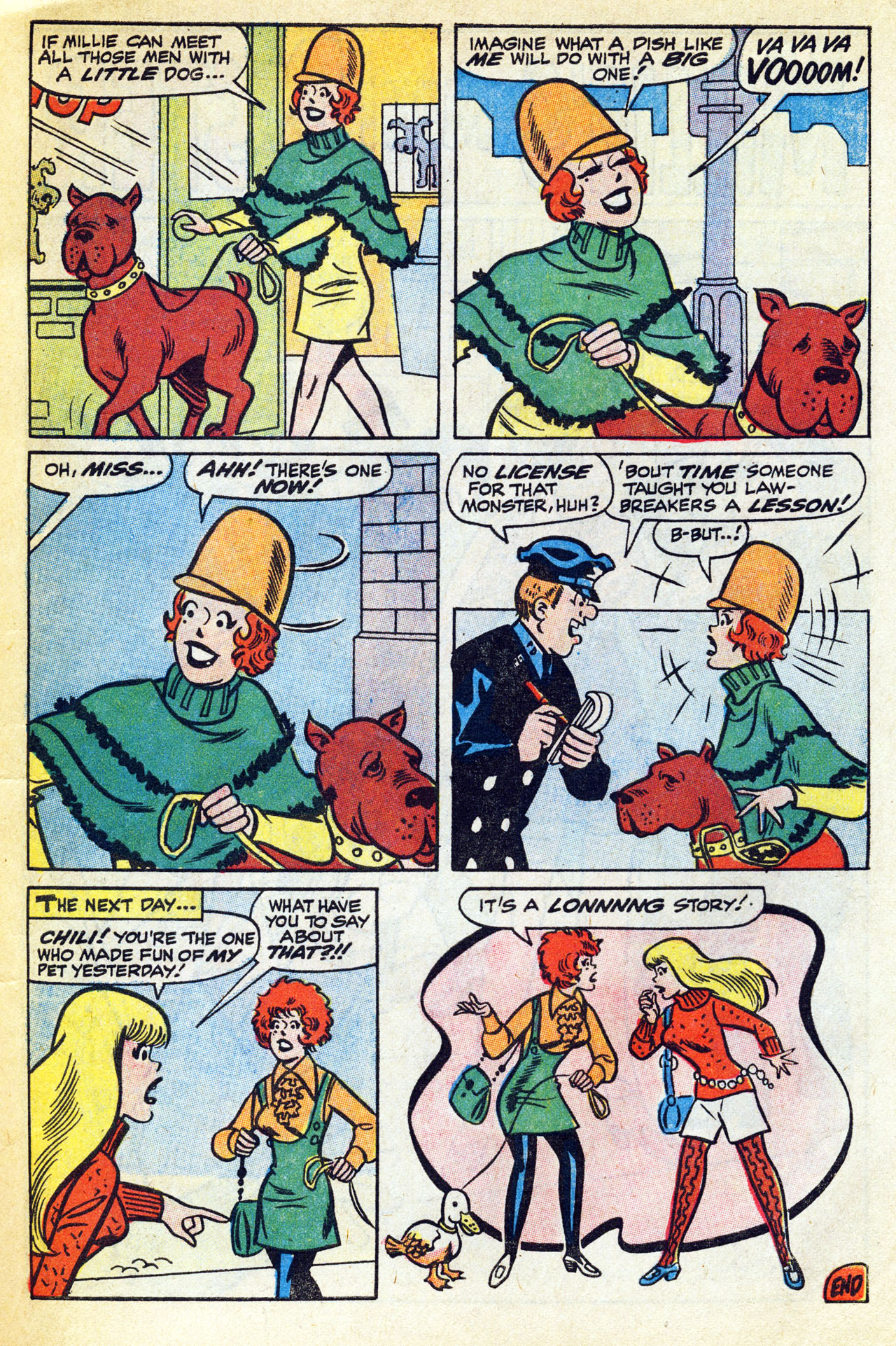 Read online Millie the Model comic -  Issue #194 - 7