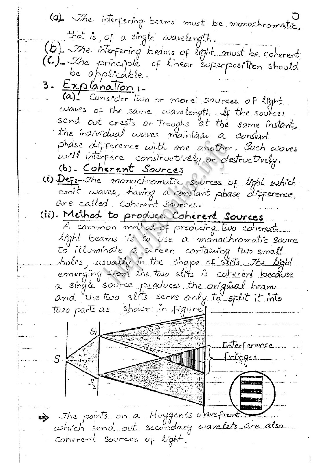 Physics Practicals CHAPTER 9 (PHYSICAL OPTICS)