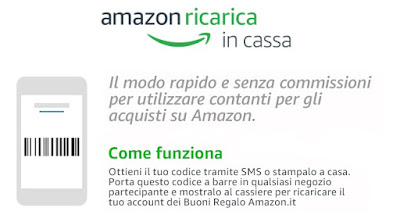 Amazon Ricarica in Cassa: un nuovo metodo di pagamenti in contanti per fare acquisti su Amazon
