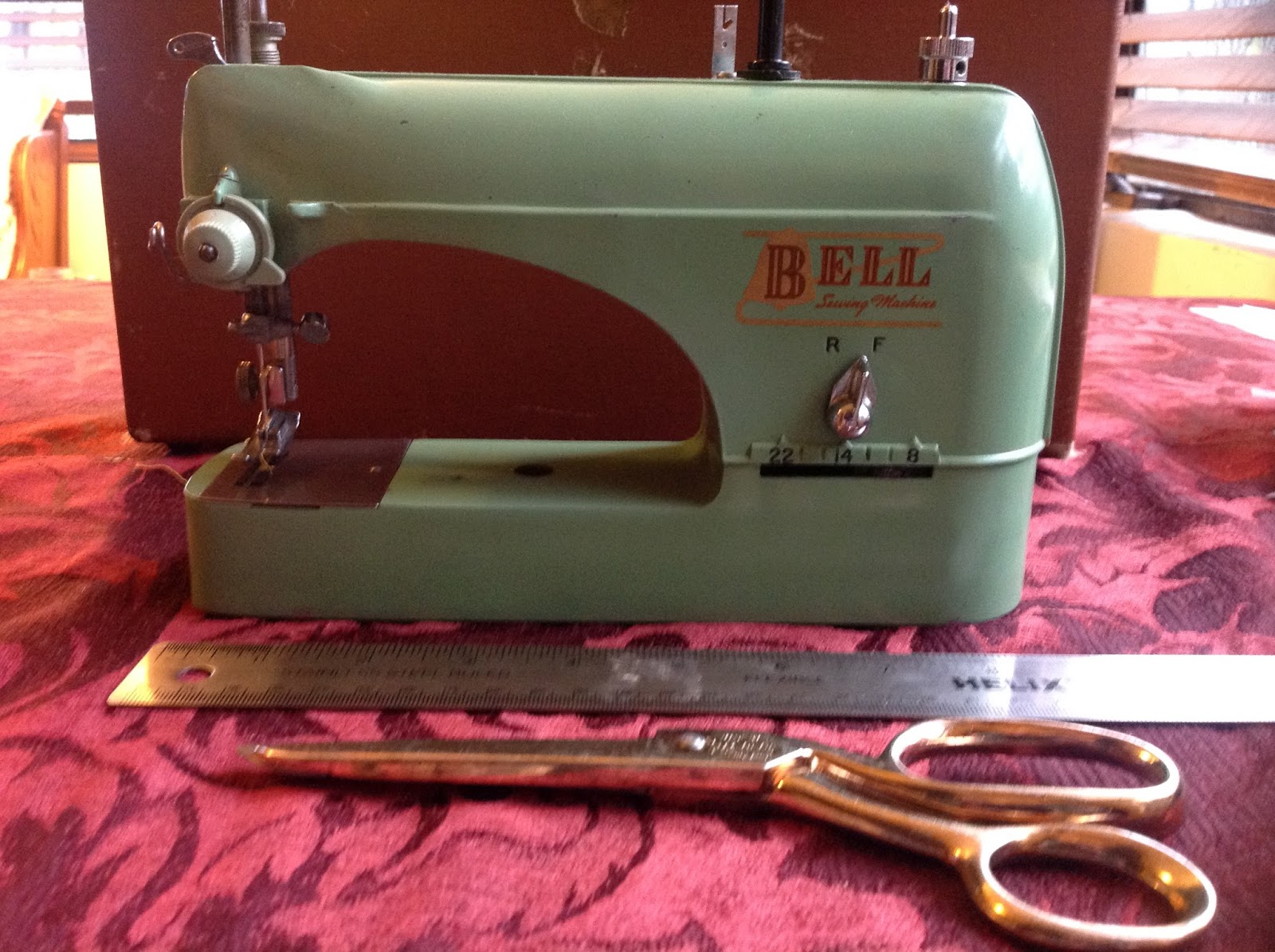 Sew Old Sew New The Bell Portable Sewing Machine